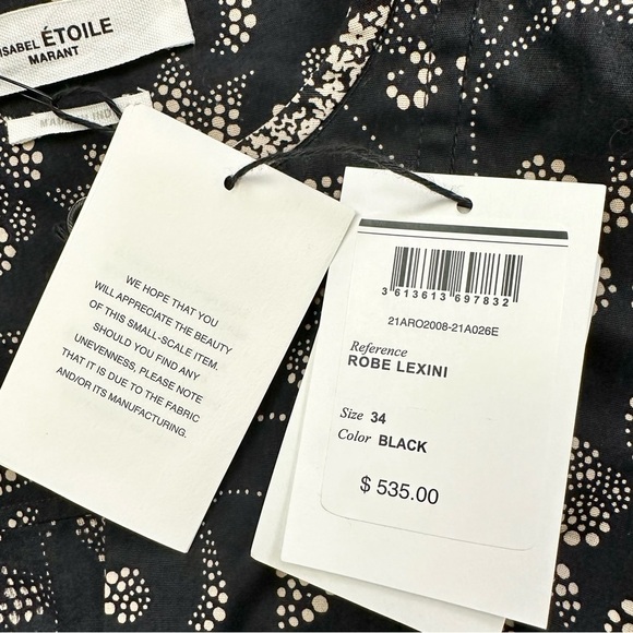 Isabel Marant Robe Lexini Dress in Black - Picture 13 of 16